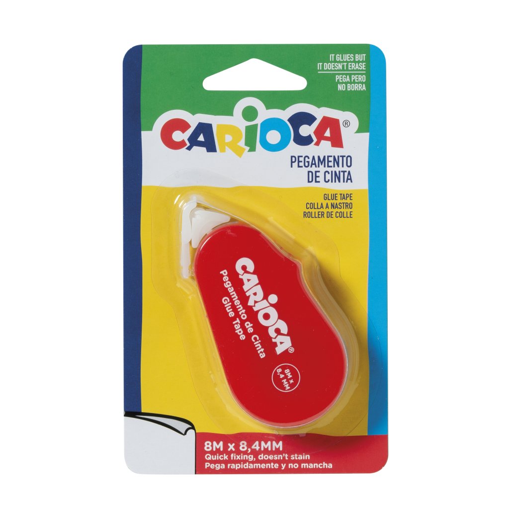 42608 Carioca Colla nastro 1pz Blister