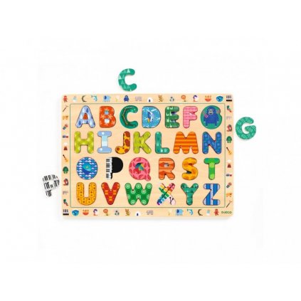 Djeco - Puzzle ABC international
