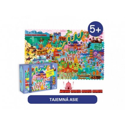 Mideer - Tajemná Asie puzzle 180 ks