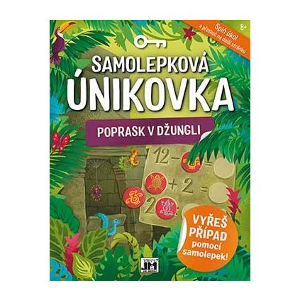 Jiří Models - Samolepková únikovka - Poprask v džungli