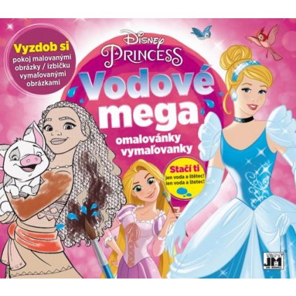 Jiří Models - Vodové mega omalovánky Disney Princezny