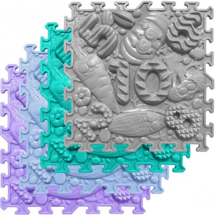 OrtoNature Masážní ortopedické podložky Pojďme hrát matematiku 10 - měkké