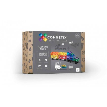 Connetix - Magnetická stavebnice - 50 dílků - Transport Pack
