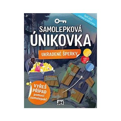 Jiri Models - Samolepková únikovka Ukradené šperky