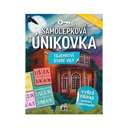 Jiri Models - Samolepková únikovka Tajemství staré vily