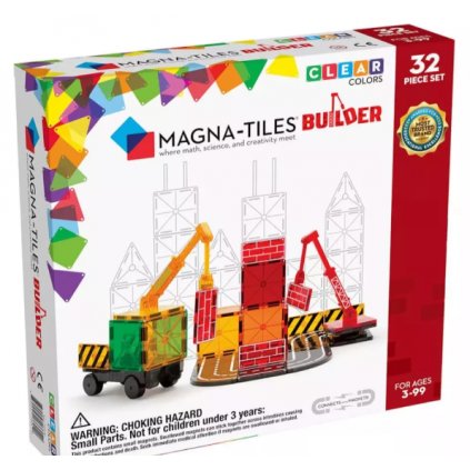 Magnetická stavebnice Builder 32 dílů - Magna-Tiles