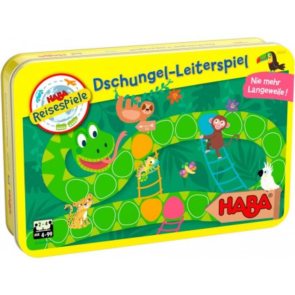 HABA - Mini hra pro děti Žebříky v džungli