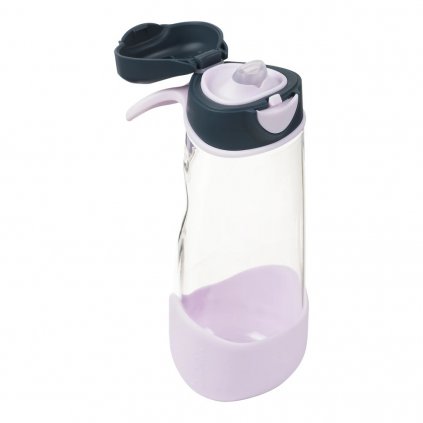b.box - Sport láhev na pití 600 ml - indigo/růžová