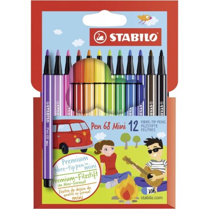 Stabilo - fixy STABILO Pen 68 Mini 12ks