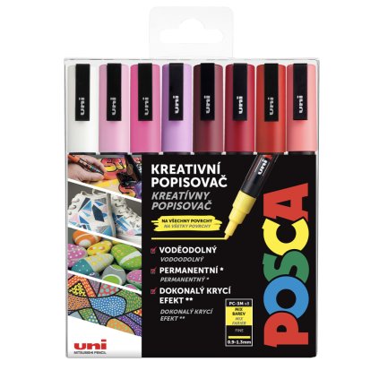 Posca sada Love