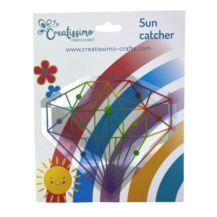 3723 creatissimo lapac slunce holograficky s motivem diamantu 13 x 12 5 cm
