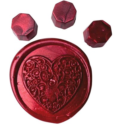 3981 creatissimo vosk pro peceteni 30 g metalicka cervena barva