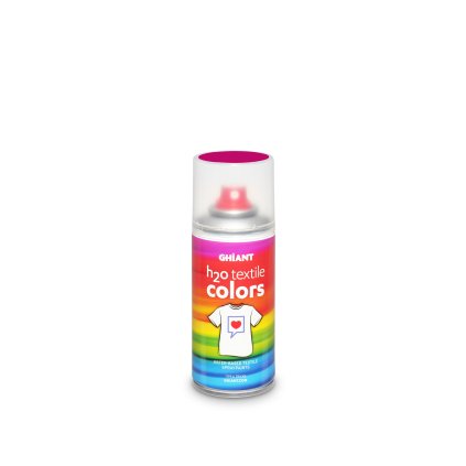 5258 ghiant h2o barva ve spreji na textil 150 ml fluo ruzova