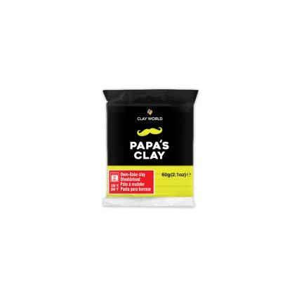 5414 papa s clay polymerova hmota 60 g zluta