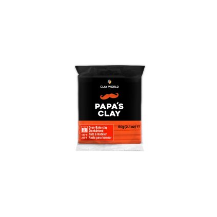 5423 papa s clay polymerova hmota 60 g orange