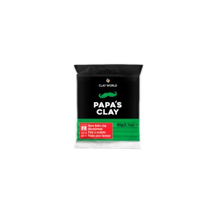 5429 papa s clay polymerova hmota 60 g leaf green