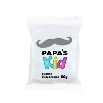 5483 papa s clay modelovaci hmota 50 g seda