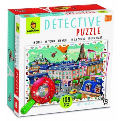 Ludattica - Detektivní puzzle s lupou, Město