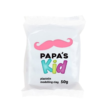 5489 papa s clay modelovaci hmota 50 g ruzova