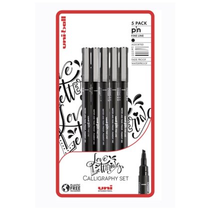 Calligraphy set Uni Pin