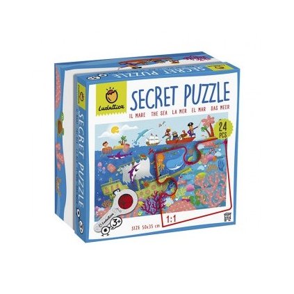 Ludattica  - Secret Puzzle s lupou, Moře