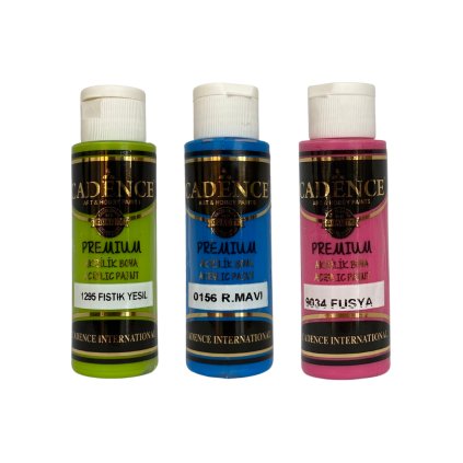 Cadence Akrylová barva Premium 70 ml (Cadence turquoise - tyrkysová A2067)