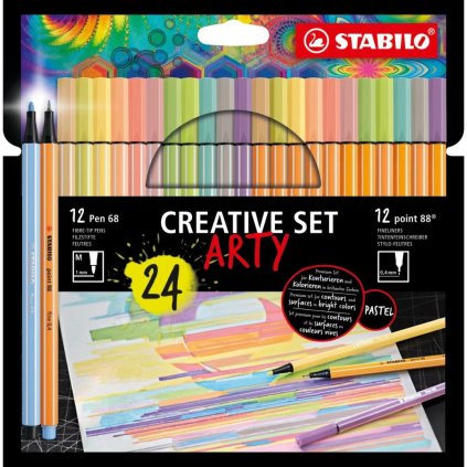 stabilo pen68 point88 arty