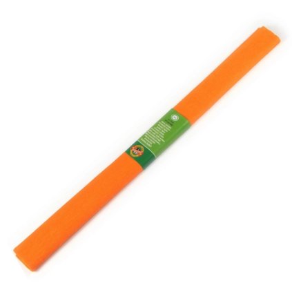 Krepový papír oranžový