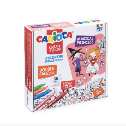 Carioca vymalovánkova puzzle