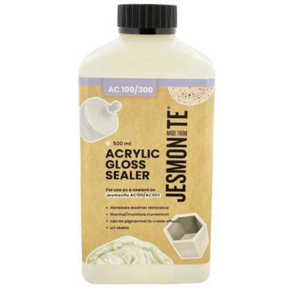 Jesmonite akrylový tmelicí zátěr lesklý pro AC100/300 500ml