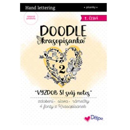 DOODLE Krasopísanka - VYZDOB SI svůj notes 2