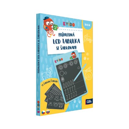 25819 albi kvido lcd kreslici tabulka se sablonami