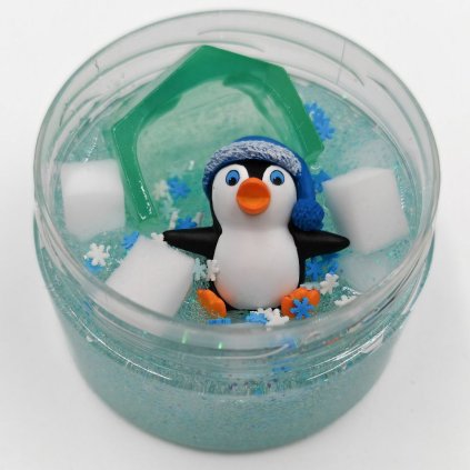 Gelový slizáček S tučňáčkem