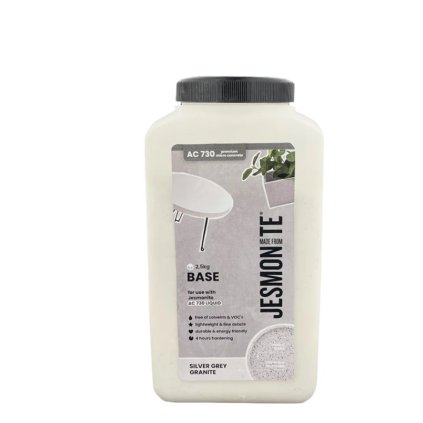 Jesmonite AC730 base - Silver Grey Granite 2,5kg