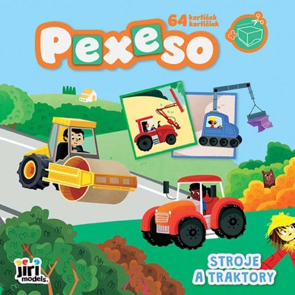 0008374 pexeso v sesitu stroje a traktory
