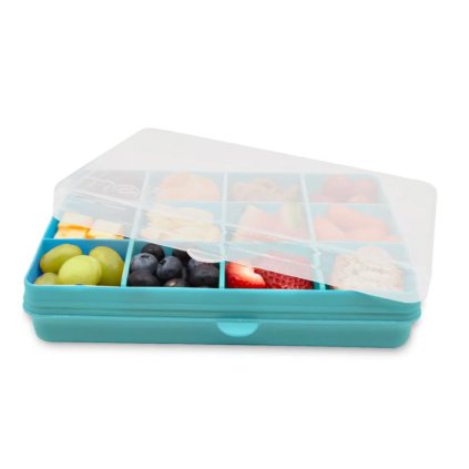 Melii Snackle Box krabička na svačinu 1368 ml - modrá