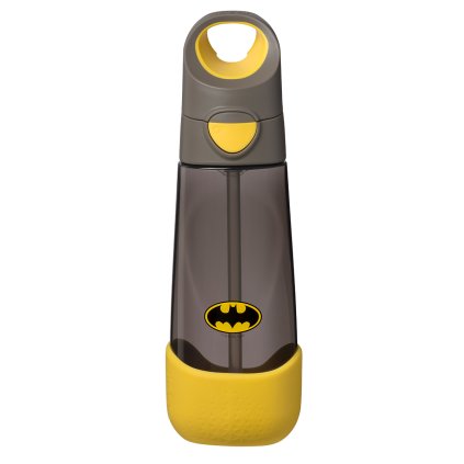 b.box - Láhev na pití s brčkem 600 ml - Batman