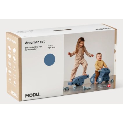 MODU - Stavebnice Dreamer Set Deep Blue / Sky Blue