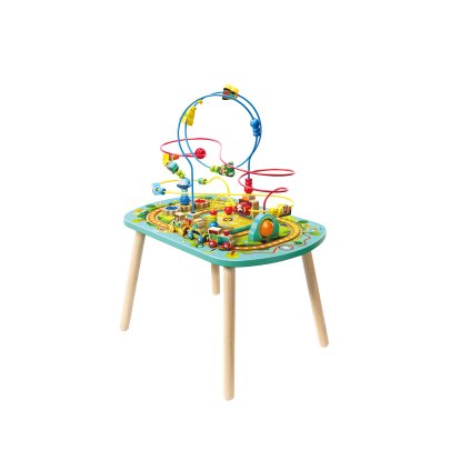 HAPE - Interaktivní stoleček Twisting Railway Maze Table
