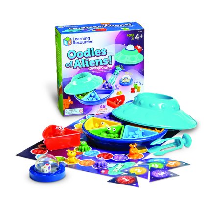 Learning Resources - Hra Třídicí talíř Oodles of Aliens™