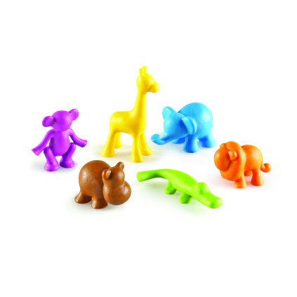 Learning Resources - Divoká zvířata Jungle Counters™ - 72 ks