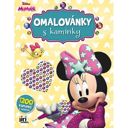 0008026 omalovanky s kaminky minnie