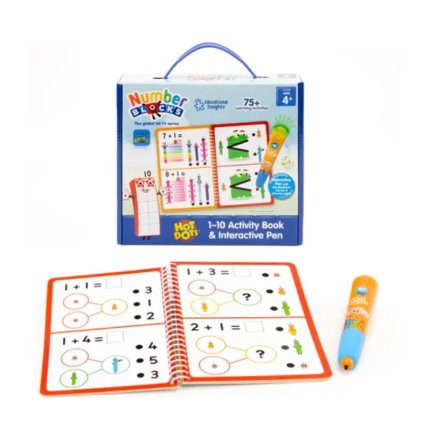 4253 2 el 2550 learning resources aktivitni sesit hot dots numberblocks 1 10 a interaktivni pero
