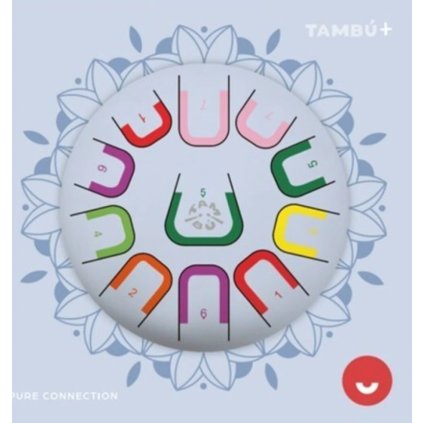 Tambú+ 10 velké - světle šedivá