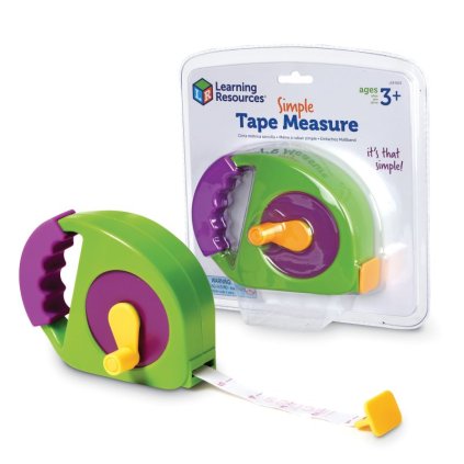 4403 learning resources detsky metr simple tape measure