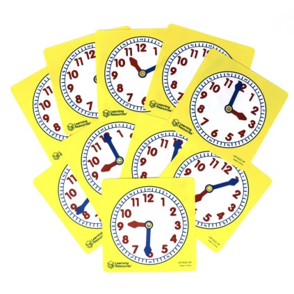 4526 1 learning resources ciferniky na uceni casu sada 10 ks