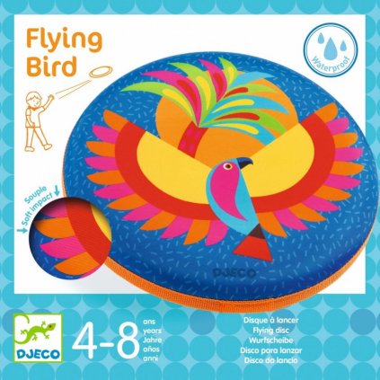 Létající talíř - Djeco - Papoušek