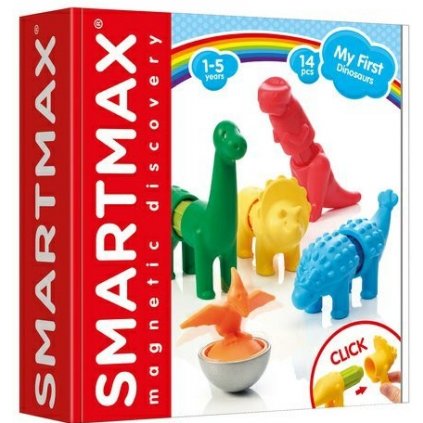 Magnetická stavebnice - Smartmax - Moji první dinosauři