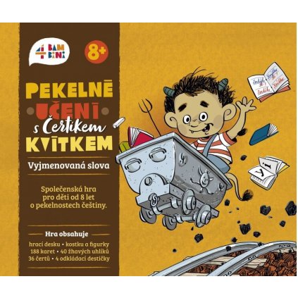 Společenská hra - 4Bambini - Pekelné učení - Vyjmenovaná slova