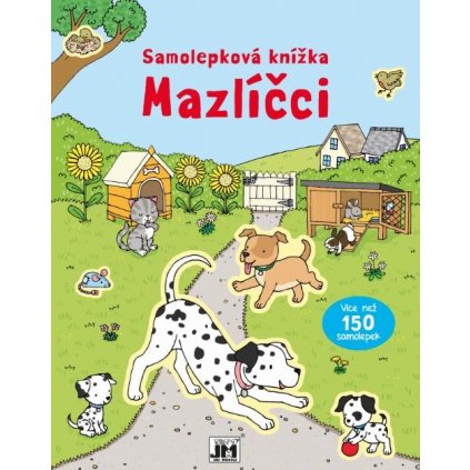 Jiri models - Samolepková knížka - Mazlíčci